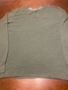 Realtree Dark Green and Camo Sweatshirt Long Sleeve Men’s XL